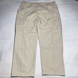 5.11 Tactical‎ Canvas Cargo Pants 44x30 Khaki 7 Pocket Utility Uniform Military